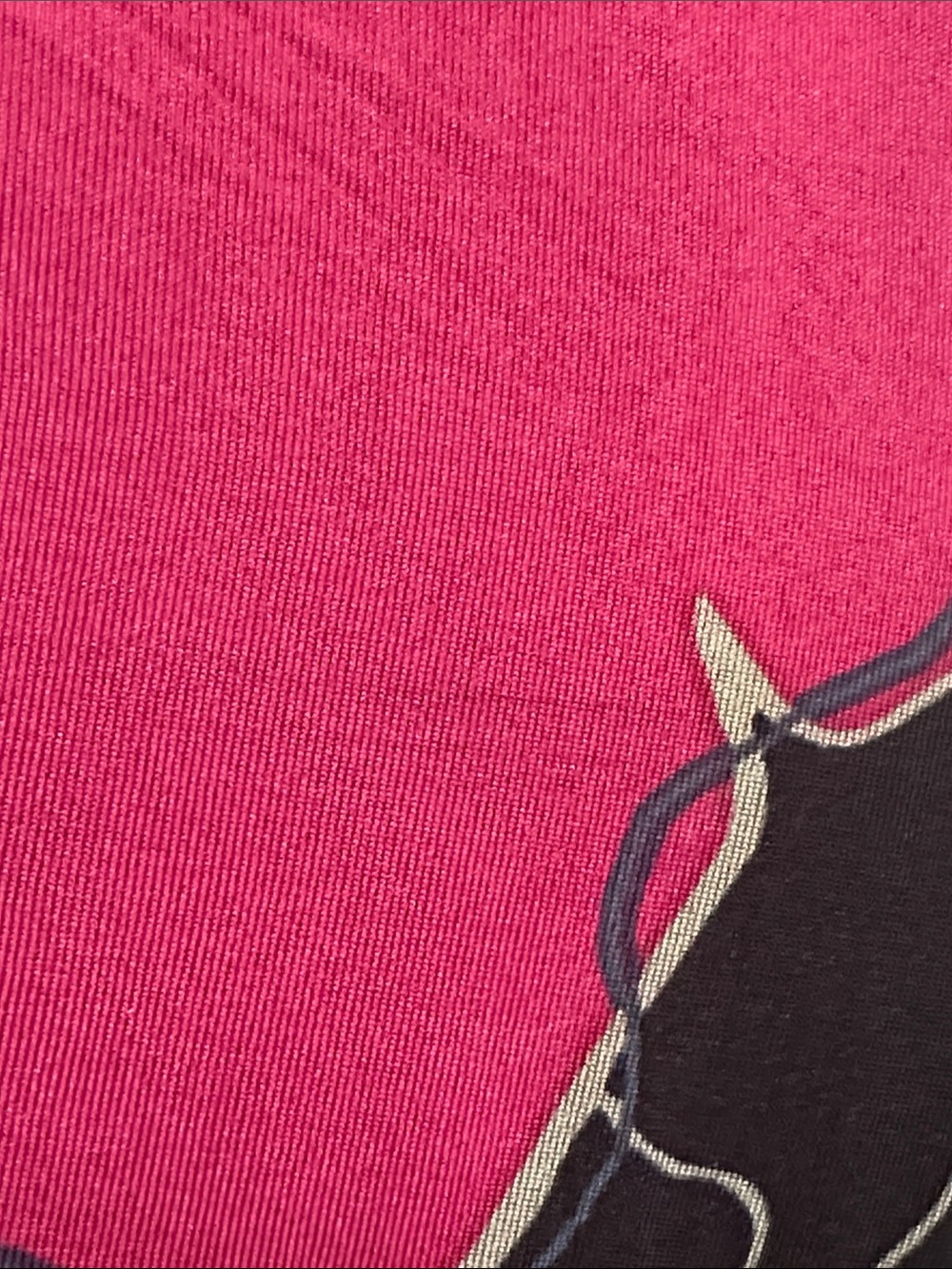 Ashley Stewart Fuchsia and Black Floral Maxi - Picture 5 of 7